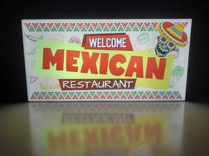 メキシコ メキシカン テキーラ タコス メキシコ料理 多国籍料理 オープン 営業中 店舗 照明 看板 置物 雑貨 ライトBOX 電飾看板 電光看板