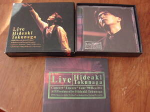 徳永英明/Live Hideaki Tokunaga 1990, March, 16th at Kokuritsu Yoyogi Kyogijo 2枚組　BOX仕様