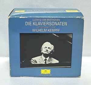 【POCG-9749～56/特典CD付】ヴィルヘルム・ケンプ/ベートーヴェン：ピアノ・ソナタ全集（2回目の全集録音)　Kempff Beethoven　Sonatas