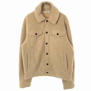 エーグル 長袖 ボアジャケット M ベージュ AIGLE メンズ