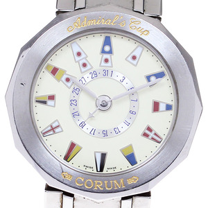 コルム CORUM 88.810.27 V350 アドミラルズカップ デイト 自動巻き メンズ 保証書付き_817499