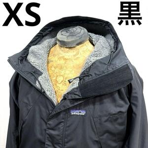 2007年 廃盤 名作 良品 XS 黒 ブラック patagonia パタゴニア インファーノ ジャケット ナイロン フリース ボア 古着 28560F7 00s