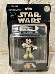 ☆スターウォーズ x ディズニー/アクションフィギュア/スターツアーズ/Star Wars/Action Figure(Mickey Mouse as Luke Skywalker)