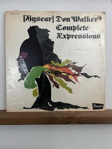 シールド US ORIG/Hysear Don Walker - Complete Expressions/Mellow Jazz/Soul Jazz/Young Holt Trio