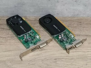 NVIDIA Quadro K620 2GB / K600 1GB 【グラフィックボード2枚セット】