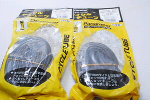 新品未開封 2個セット Panaracer パナレーサー 自転車 チューブ 英式 700x31-34c/27x1/4 サイクルチューブ