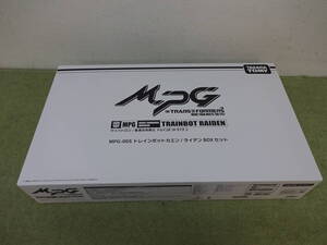 091-25) 未開封品 トランスフォーマー MPG-06S トレインボットカエン/ライデンBOXセット 