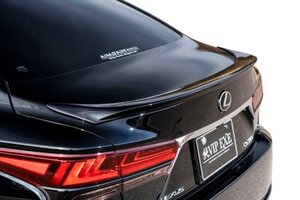 【AIMGAIN】 純VIP EXE LEXUS レクサス 50系 LS 後期 標準グレード LS500 LS500h トランクスポイラー Type2 FRP製 2020.11- エイムゲイン