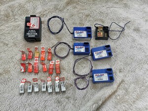 サンワ　FM受信器5個　モジュール　クリスタル　rx-311　rx-211　rx-431　TM−211CS