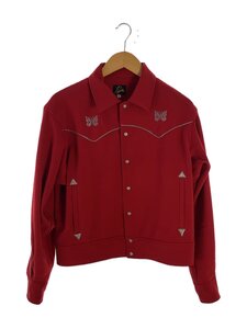 Needles◆21SS/Piping Cowboy Jacket/ジャケット/XS/ポリエステル/RED/IN054