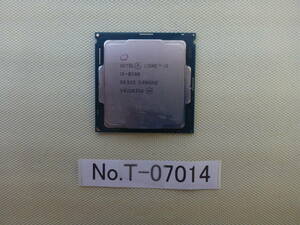 管理番号　T-07014 / INTEL / CPU / Core i5-8500 / LGA1151 / BIOS起動確認済み / ゆうパケット発送 / ジャンク扱い