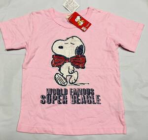 ◎★5138*激安sale!!新品 こども服/ベビー服 　半袖Tシャツsize130　1枚★PEANUTS.スヌーピー