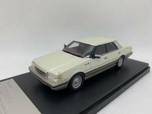 Hi-Story 1/43 トヨタ クラウン Toyota CROWN 4ドア Hardtop Royal Saloon G 1986 HS338 WG パールシルエット・トーニング J04-02-121-2