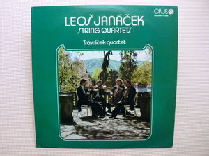 ＊【LP】トラヴニチェク弦楽四重奏団／レオシュ・ヤナーチェク String Quartets（9111 1025）（輸入盤）