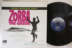 独LP Ost, Mikis Theodorakis その男ゾルバ Zorba The Greek 6499689 FONTANA /00260