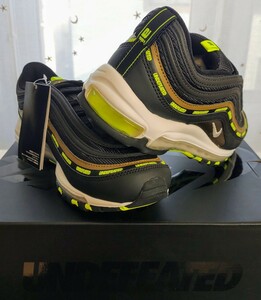 新品未使用★黒タグ★27.5cm US9.5★NIKE AIR MAX 97 UNDFTD BLACK★UNDEFEATED ナイキ エア マックス アンディフィーテッド ブラック 黒