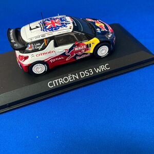 ノレブ　1/43 155353 シトロエン　DS3 WRC ワールドチャンピオン　2011 ローブ