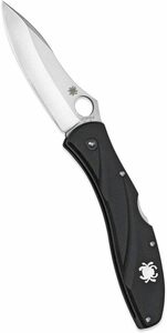 アウトドアナイフ 日本製 C66PBK3 スパイダルコ セントファンテ3 直刃 Spyderco サバイバルナイフ