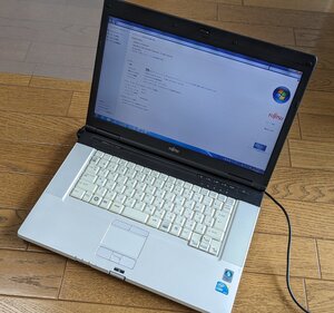 Windows7 Pro 富士通 LIFEBOOK E780/B 15.5インチモニター