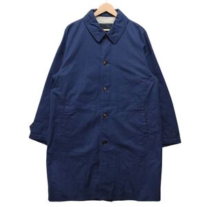 VISVIM ビズビム 品番 0122205013021 HERGE TT COAT ハージコート ステンカラーコート ネイビー サイズ 3 正規品 / 36326