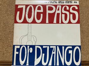 LP★ジョー・パスJoe Pass★フォー・ジャンゴFor Django☆Pacfic Jazz盤