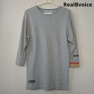 ★RealBvoice(リアルビーボイス) Tシャツ メンズ グレー★