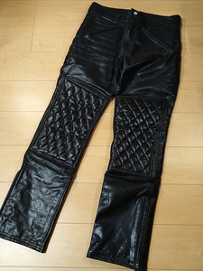 WESTRIDE ウエストライド レザー パンツ パデッド WR1109 CONFORMAX PADD PANTS 防寒 WEST RIDE レーシング ダウン 36 未使用