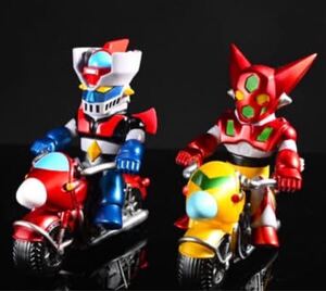 planet x バイクシリーズ マジンガーz&ゲッターロボ ソフビ　フィギュア ZOLLMEN realhead イズモンスター　mvh リアルヘッドizumonster 