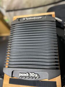 名機　ロックフォード　湯たんぽ　パンチ　パワー　Punch Power 50w 2ch ジャンク パワーアンプ