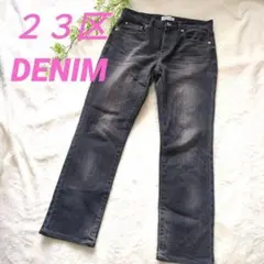 【23区デニム】ストレートデニム【size 36】