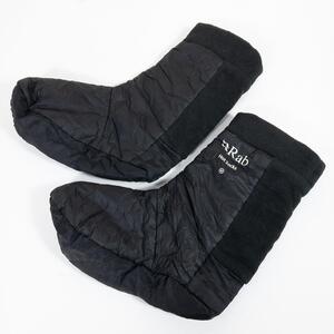 M ブラック系 Rab ( ラブ ) ホット ソックス Hot Socks テントシューズ ライナーソックス プリマロフト Q