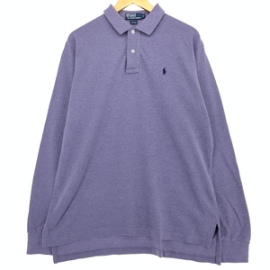 古着 ラルフローレン Ralph Lauren POLO by Ralph Lauren 長袖 ポロシャツ メンズL相当 /eaa465978