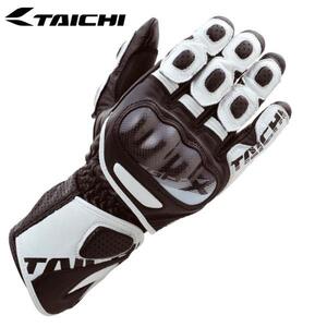 RS TAICHI RSタイチ NXT053 GP-X レーシング グローブ カラー:WHITE/BLACK サイズ:M