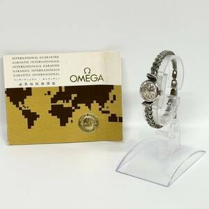 1円~【実動】オメガ OMEGA デビル DeVille Cal.485 Ref.511.285 手巻き レディース腕時計 シルバー文字盤 ラウンド 2針 17石 J150258