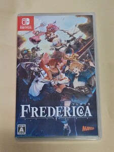 1円～★Nintendo Switchソフト★FREDERICA フレデリカ★WonderGOO特典 上倉エク氏描き下ろし A4クリアファイル付き★姫★Marvelous