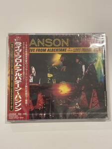 新品★HANSON・ハンソン『ライヴ・フロム・アルバテーン』LIVE盤・初回盤