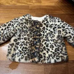 ピピロック　leopard コート　アウター　90