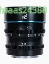 SIRUI Night Walker 16mm T1.2 S35 広角シネレンズ 大口径マニュアルフォーカスレンズ (MS16L-B, Ｌマウント, ブラック) 