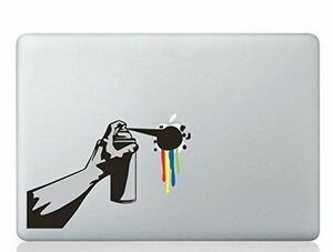 MacBook ステッカー シール spray The apple (11インチ)