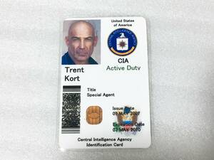 ☆ アメリカ ドラマ グッズ NCIS ネイビー犯罪捜査班 トレント コルト デヴィッド ダヤン フィッシャーさん CIA IDカード ☆