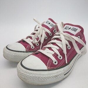 ◇ CONVERSE ALL STAR オールスター マルーン 1C303 SK8 スケボー ローカットスニーカー サイズ24.0 マルーン レディース E