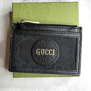 【新品未使用】 GUCCI グッチ オフザグリッドコインカードホルダー フラグメントケース GGナイロン ブラック OFF THE GRID 625583