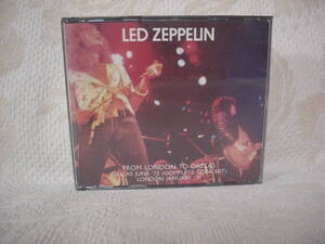 レッド・ツェッペリン LED ZEPPELIN 2CDライヴ / FROM LONDON TO DALLAS DALLAS JUNE75(COMPLETE CONCERT)LONDON JANUARY