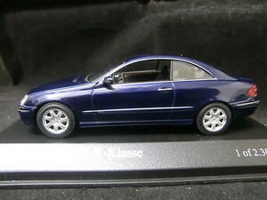 1/43　メルセデスベンツ　CLK　クーペ　2002　ブルーメタリック