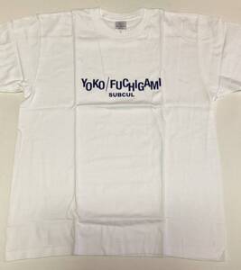 YOKO FUCHIGAMI SUBCUL◎Tシャツ◆Ｌサイズ◆長期保管・デッドストック・未着用◇ロバート秋山◆クリエイターズ・ファイル◆秋山竜次