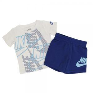 ナイキ NIKE キッズ セットアップ 通学通園 ストリートファッション ボーイズ ガールズ 66E517 C3M KIDS FUTURA SS 12M（80）