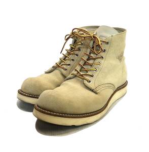 RED WING レッドウィング 8167 アイリッシュセッター ワークブーツ ベージュ スウェード メンズ 8E 26cm位