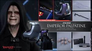 HOTTOYS ホットトイズ StarWars スターウィーズ EpisodeVI エピソード6 Palpatine パルパティーン Bonus Accessories ボーナスアクセサリー