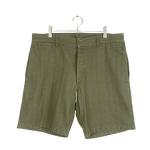 VISVIM (ビスビム) 0118105008011 PASTRAL SHORTS (HERRINGBONE) 18SS (kahki)