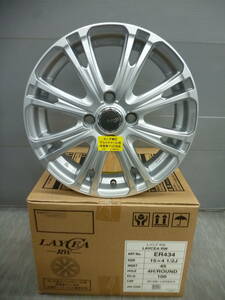 新品ホイール4本セット★LAYCEA RW★15×4.5J+45★100-4H★ホンダ車専用★Nボックス・Nワン・Nワゴン★G